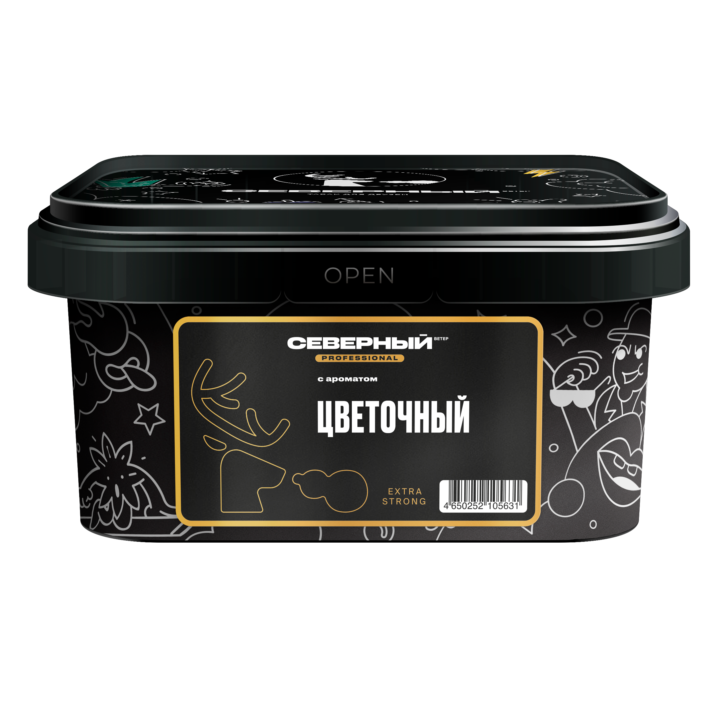 Табак для кальяна - Северный PRO - ЦВЕТОЧНЫЙ ( с ароматом цветочный ) - 200 г