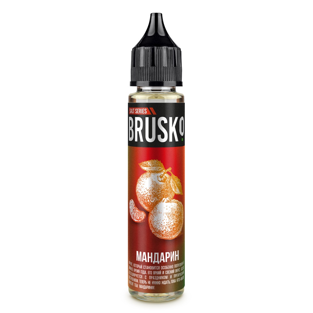 Жидкость - Brusko - Salt 50 - Мандарин - 30 ml