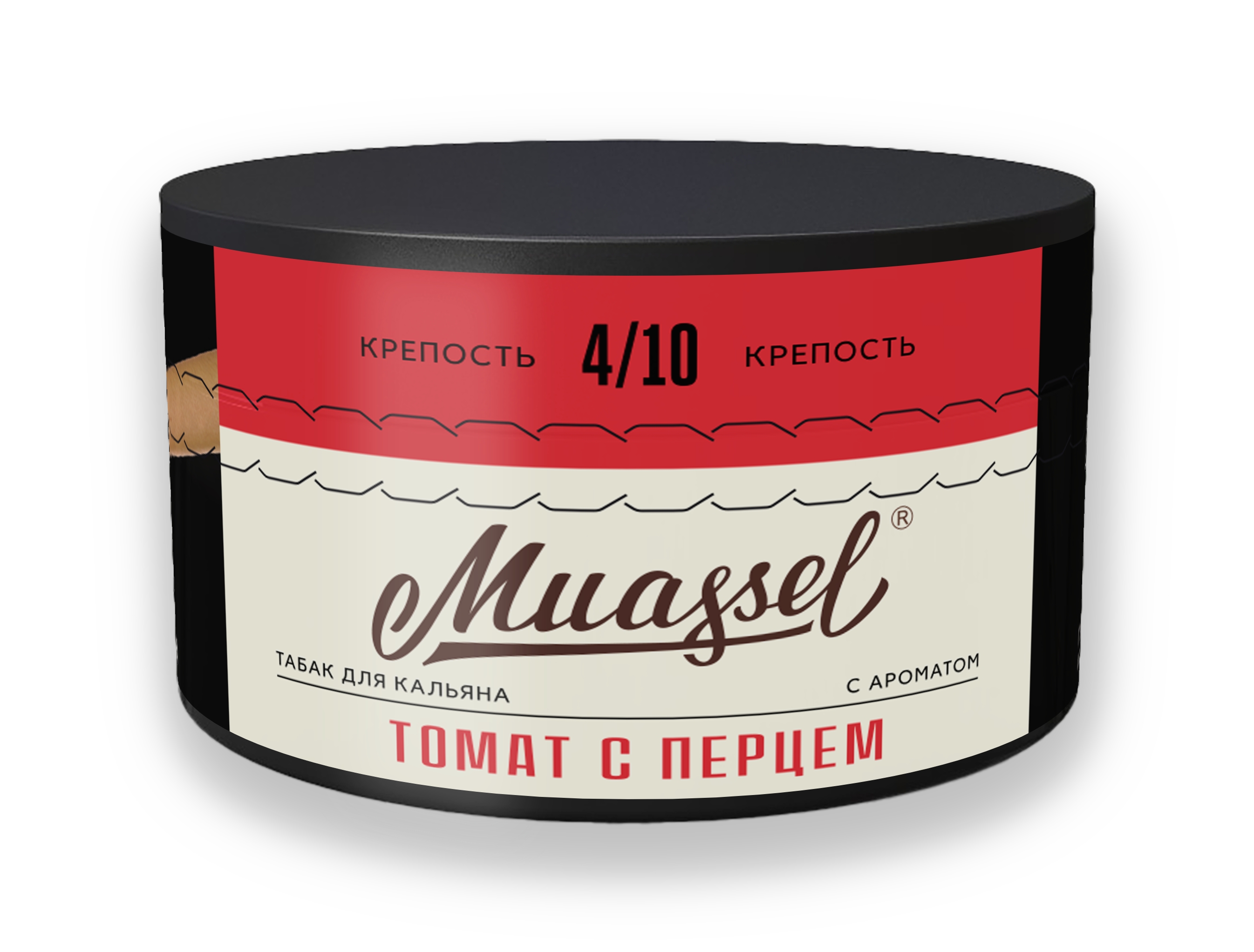 Табак для кальяна - Muassel Medium 4/10 - ТОМАТ С ПЕРЦЕМ ( с ароматом томат с перцем ) - 200 г