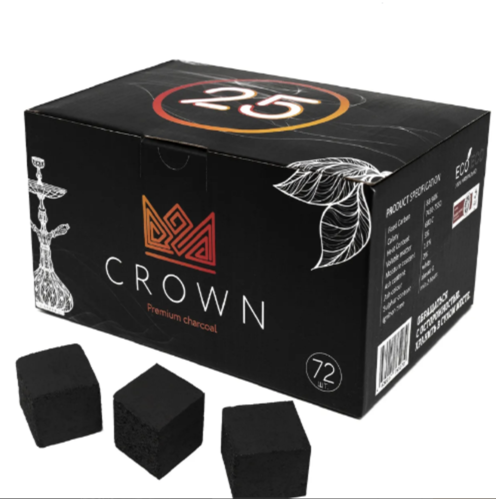 Уголь - Crown - 25 мм - 1 кг