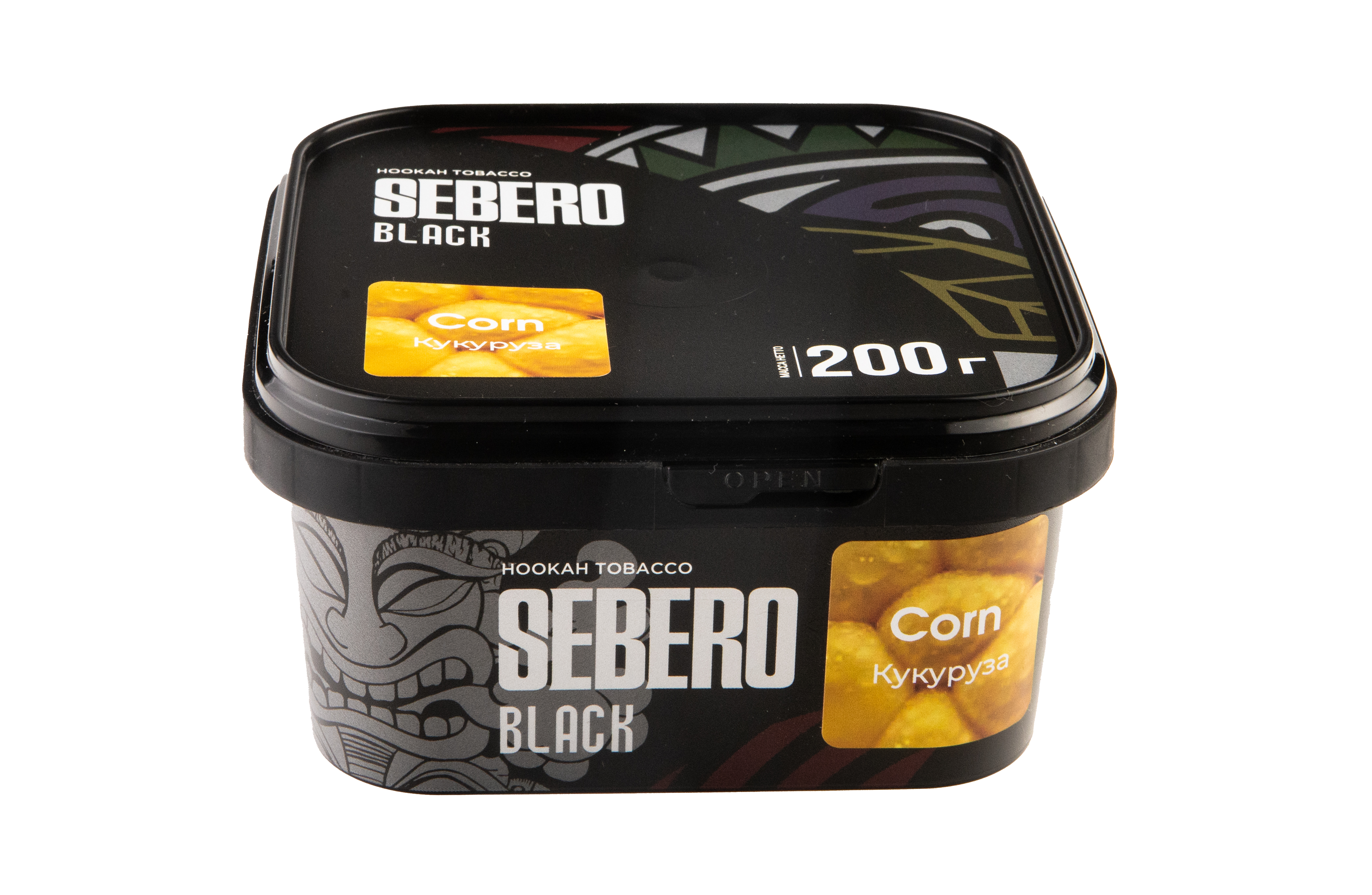 Табак для кальяна - Sebero black - CORN ( с ароматом кукуруза ) - 200 г