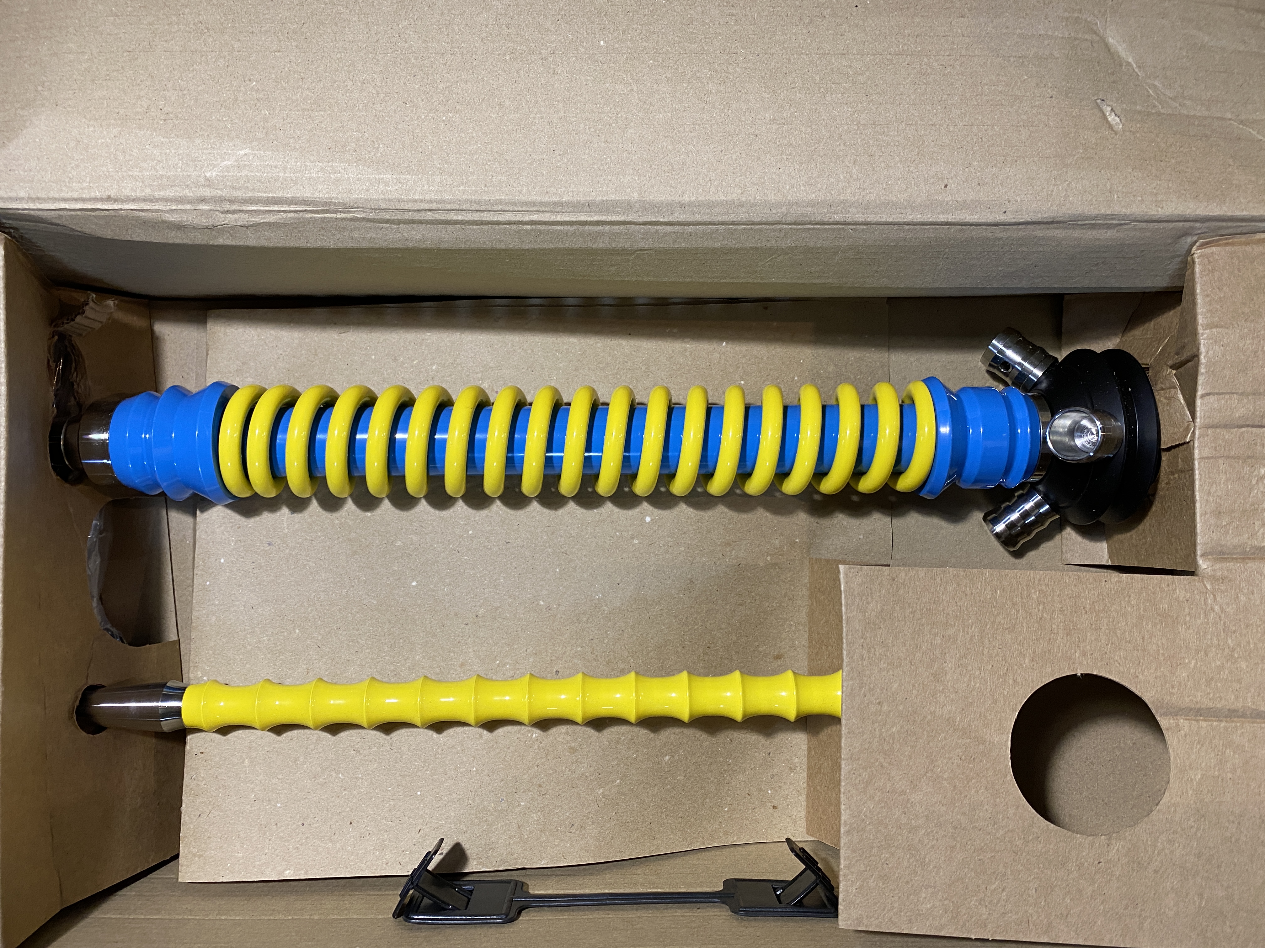 Кальян - Mamay - Coilovers - ( Голубой - Желтый )