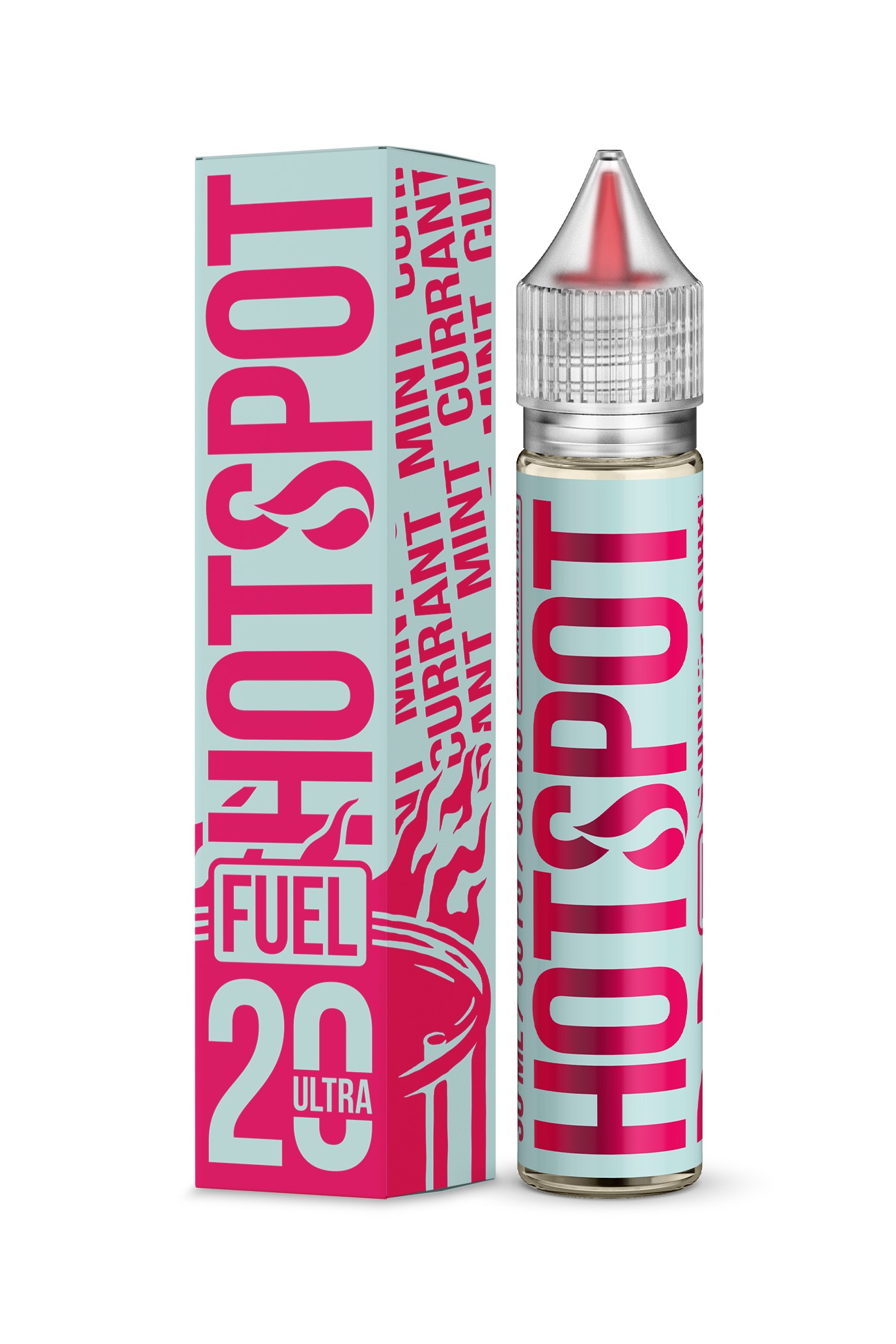 Жидкость - Hotspot Fuel - Salt 18 - Currant Mint - 30 ml
