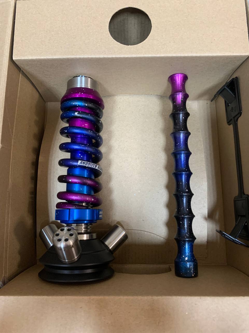 Кальян - Mamay - Coilovers Micro ANOD - ( Space шахта - Space спираль )