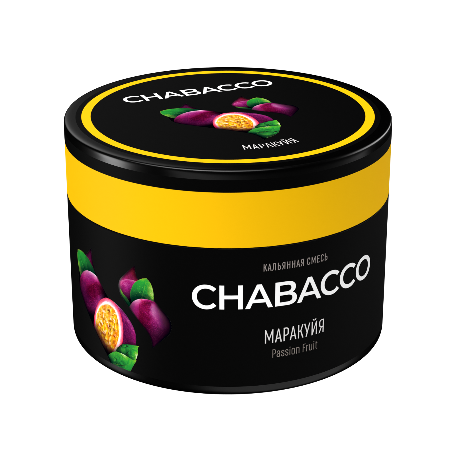Бестабачная смесь для кальяна - Chabacco Medium - Passion Fruit ( с ароматом маракуйя ) - 40 г