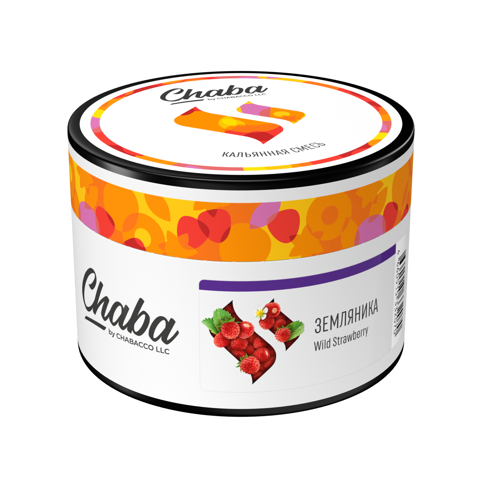 Бестабачная смесь для кальяна - Chaba - Wild Strawberry ( с ароматом земляника ) - 50 г