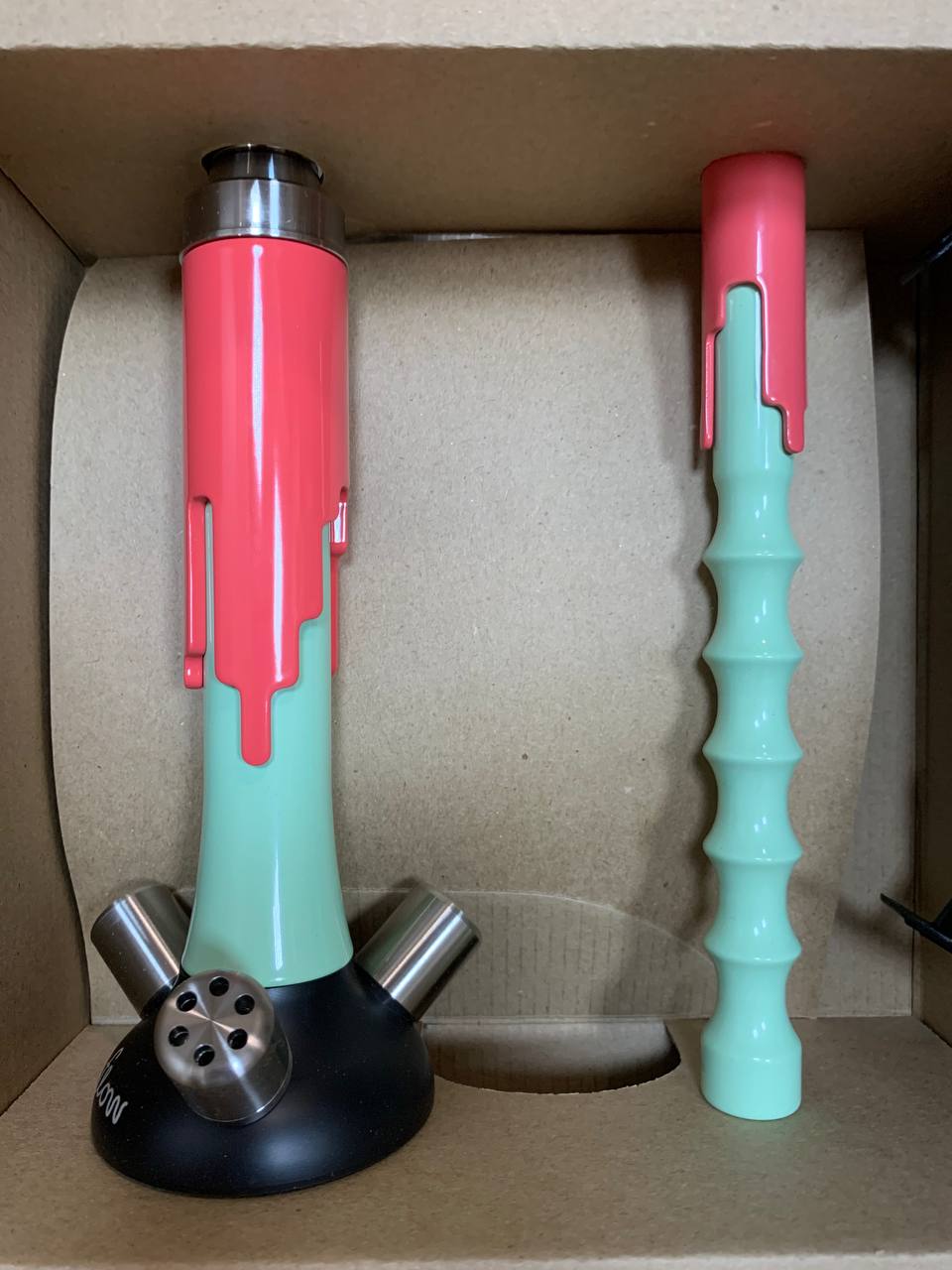 Кальян - Mamay - Flow - ( Фисташка - Розовый ) 4.19