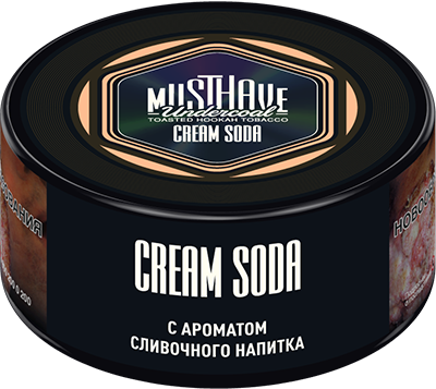 Табак для кальяна - Must Have - Cream Soda ( с ароматом сливочного напитка ) - small size - 25 г