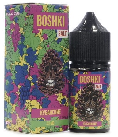 Жидкость - Boshki - Кубанские - Salt 20 - 30 ml