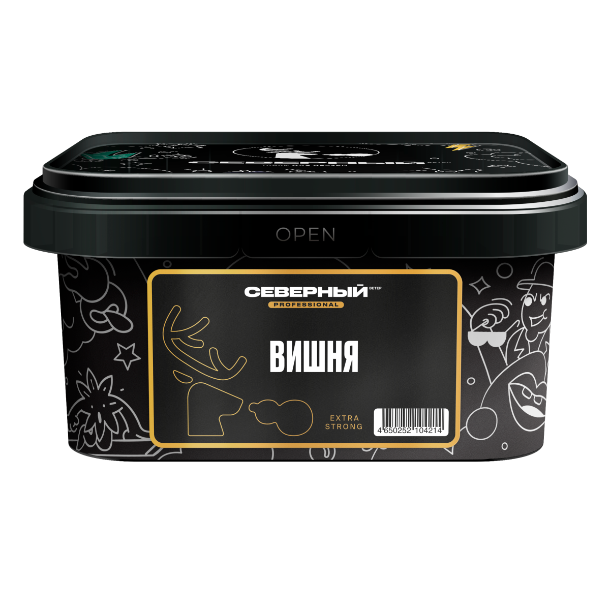 Табак для кальяна - Северный PRO - ВИШНЯ ( с ароматом вишня ) - 200 г