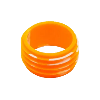 Уплотнитель для ШАХТЫ - MH - ( кислотно оранжевый + белый )