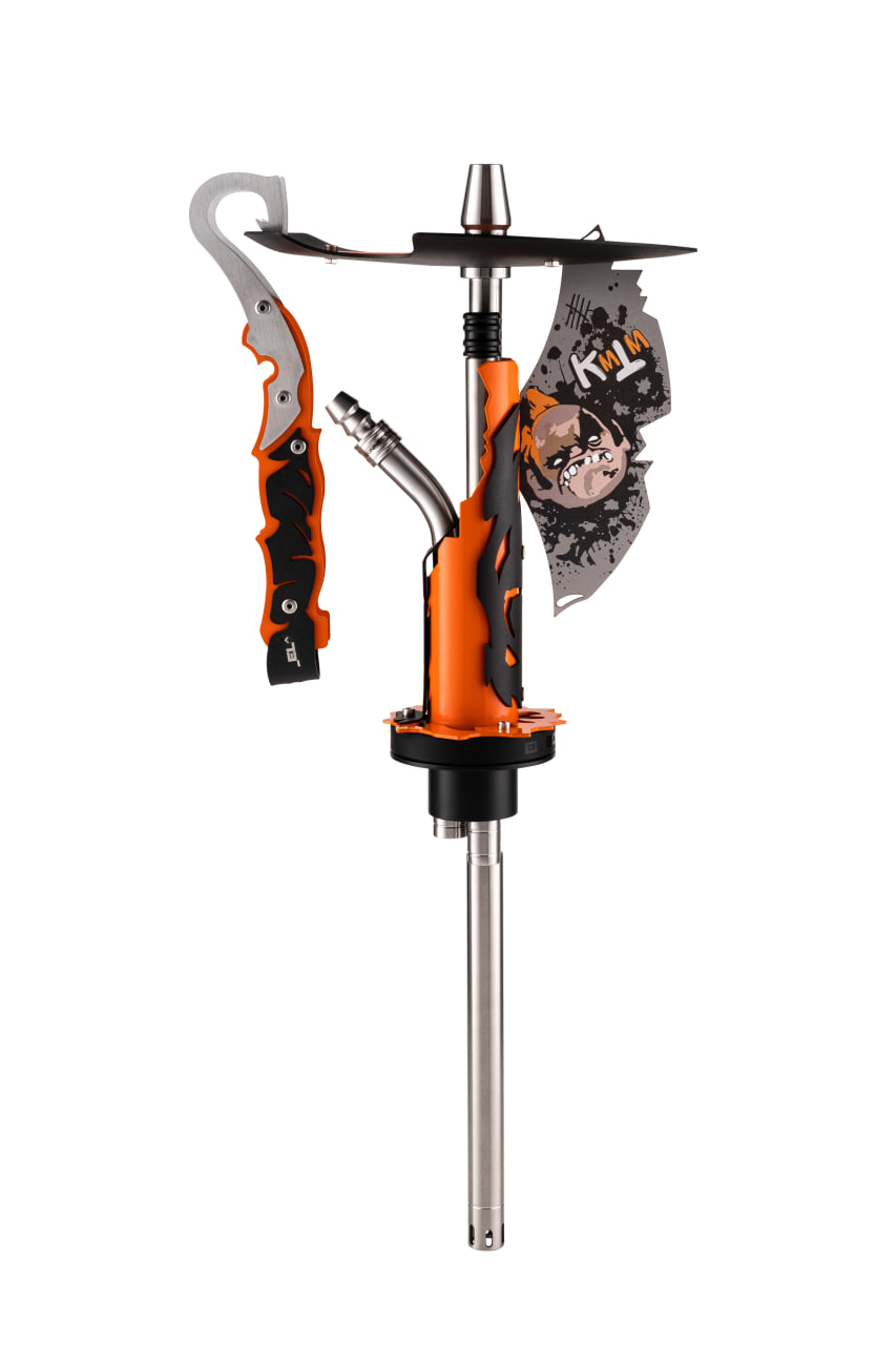 Кальян - El Bomber - El Pudgo ( шахта/шланг/мундштук/уплотнители и щипцы эксклюзивные )