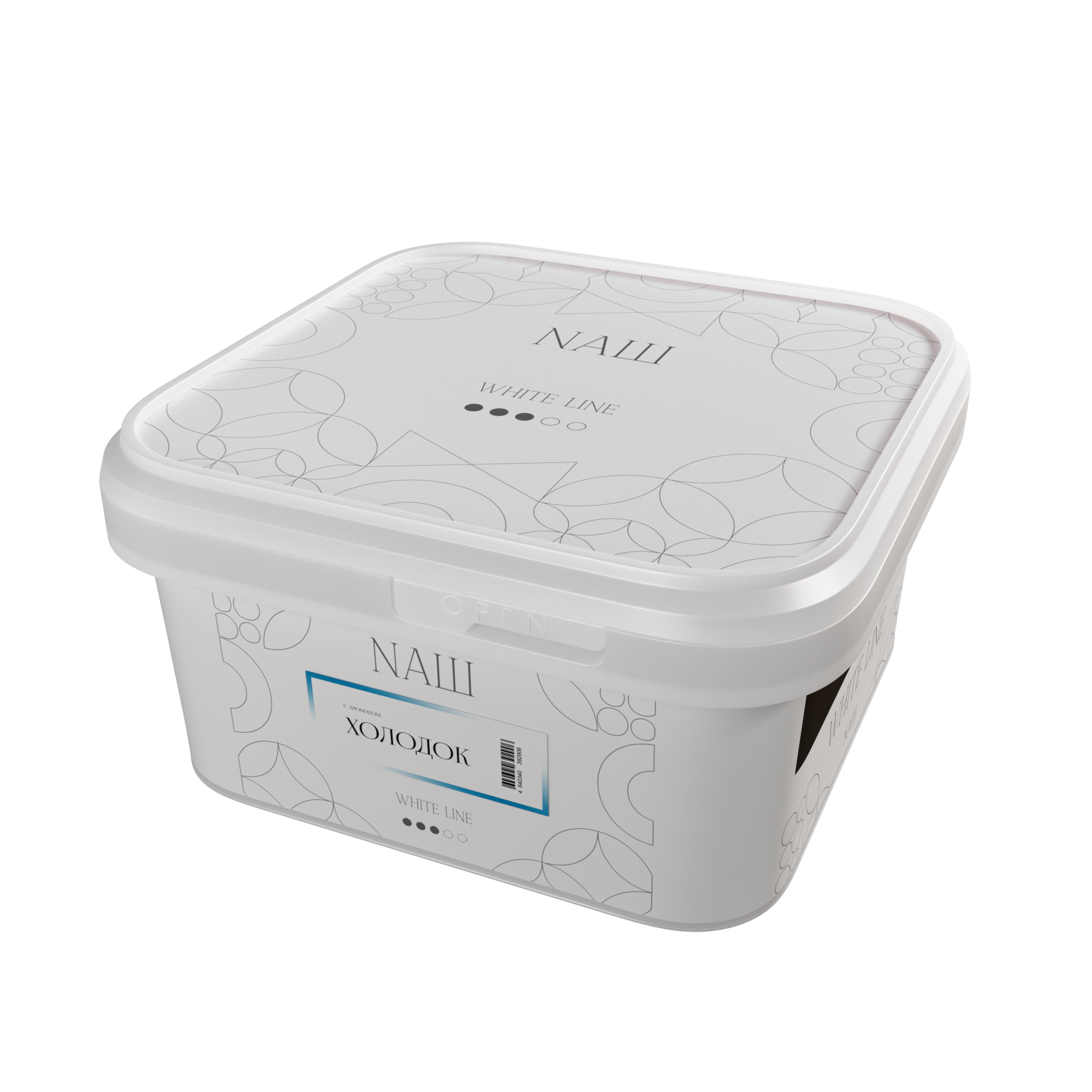 Табак для кальяна - NAШ - ХОЛОДОК ( с ароматом лед ) - 200 г