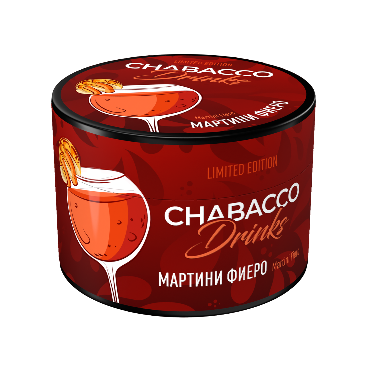 LE - Бестабачная смесь для кальяна - Chabacco Medium - Martini Fiero ( с ароматом мартини фиеро ) - 40 г
