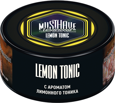 Табак для кальяна - Must Have - Lemon Tonic ( с ароматом лимонного тоника ) - small size - 25 г