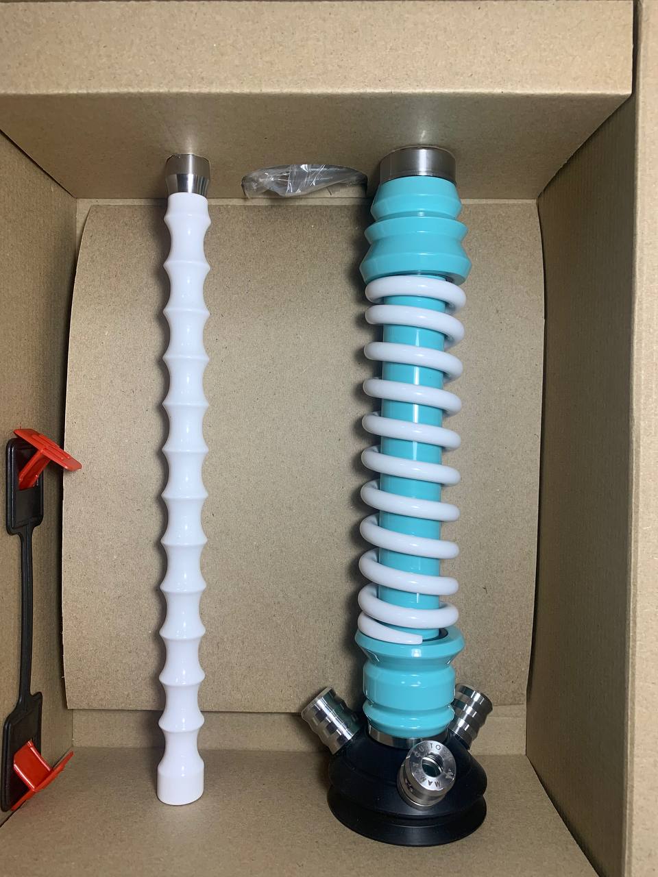 Кальян - Mamay - Coilovers Mini - ( Мятная шахта - белая спираль )