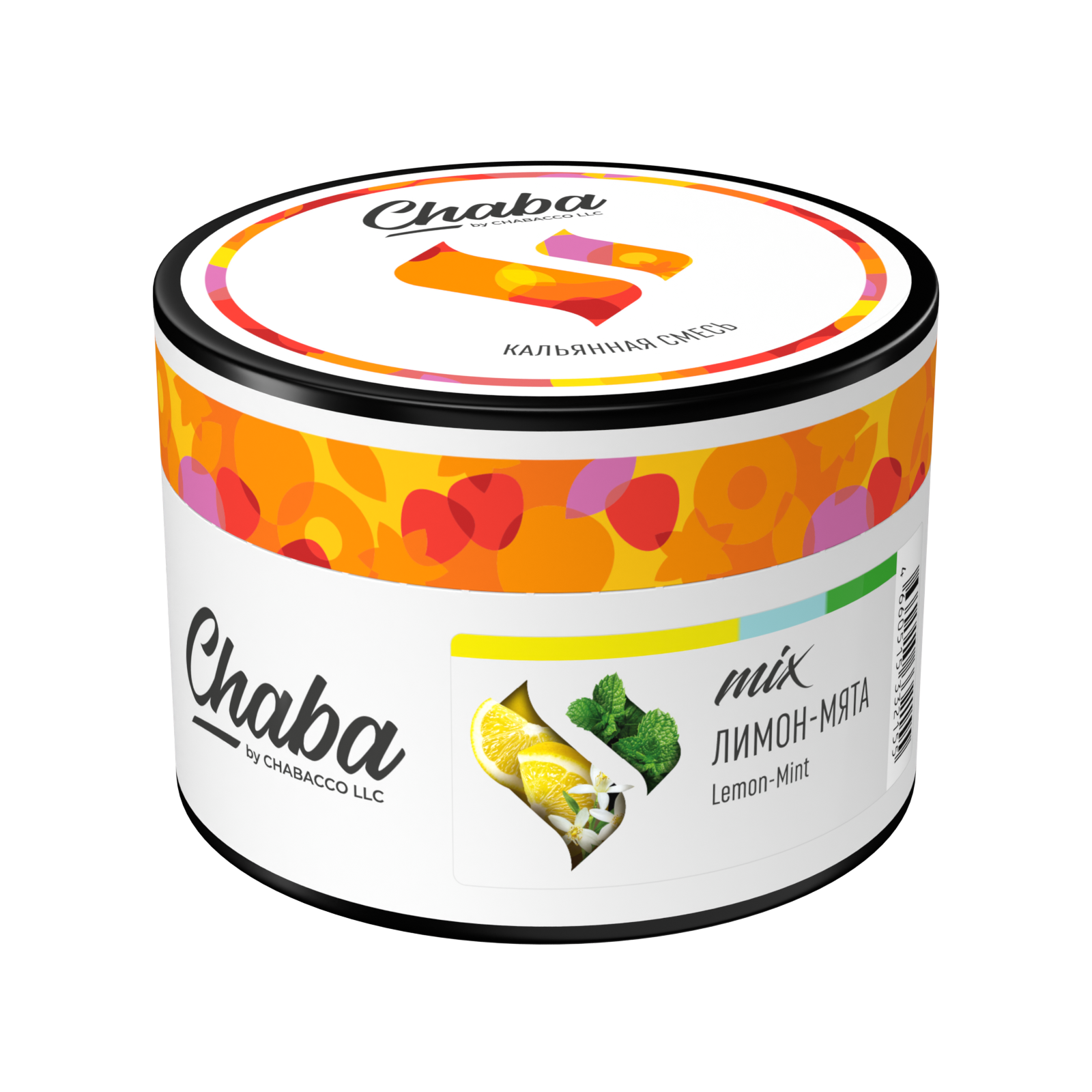 Бестабачная смесь для кальяна - Chaba Mix - Lemon Mint ( с ароматом лимон с мятой ) - 40 г
