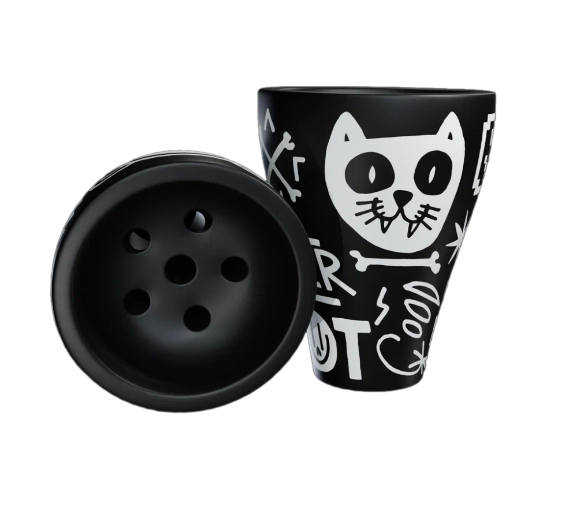 New - Чаша для кальяна - Хулиган х Облако - Котя ( турка )