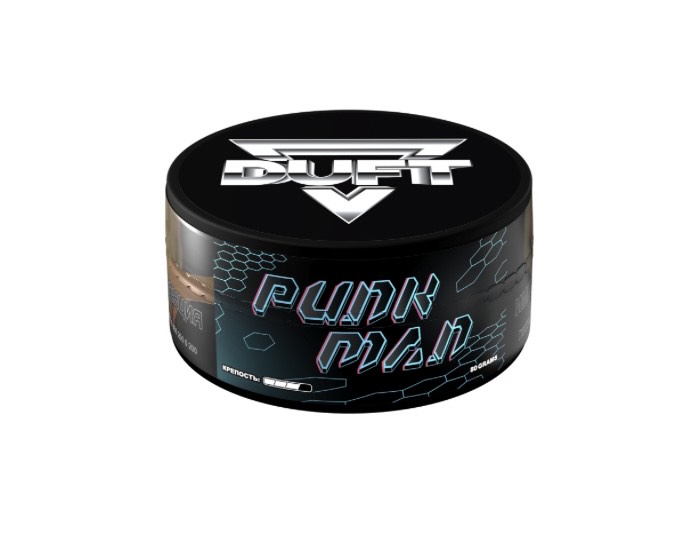 Табак для кальяна - Duft - Punkman (с ароматом клубника, грейпфрут, малина ) - 80 г