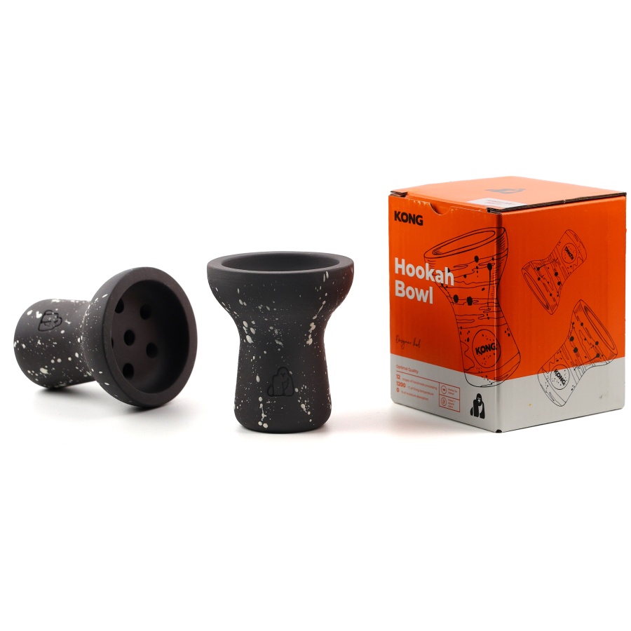 Чаша для кальяна - Kong - Turkish - DUET ( Black )