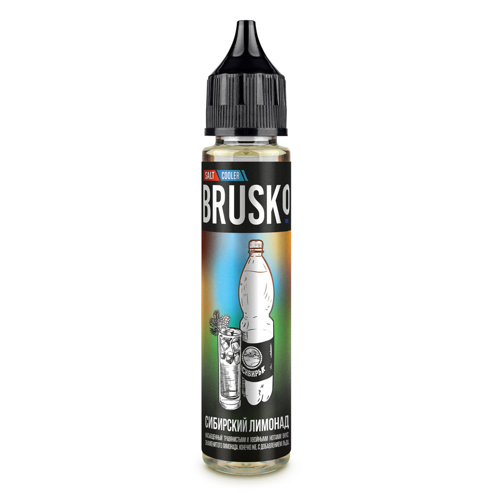 Жидкость - Brusko - Salt 50 - Сибирский лимонад - 30 ml