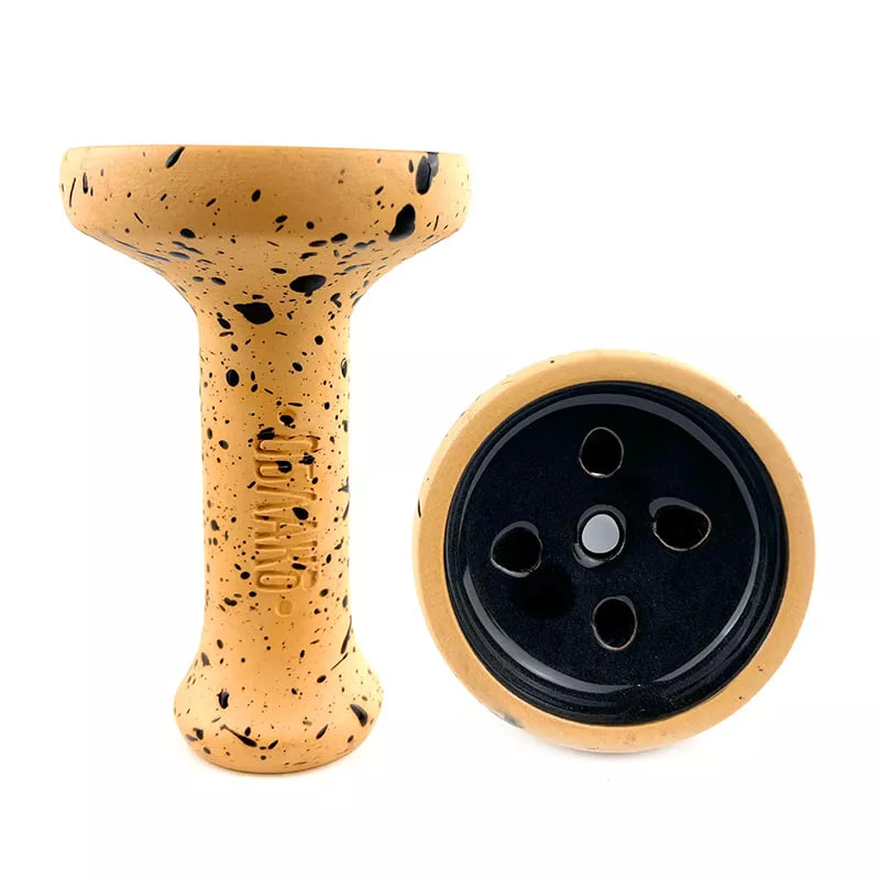 Чаша для кальяна - Облако - Mono - Black - оранжевый с черной