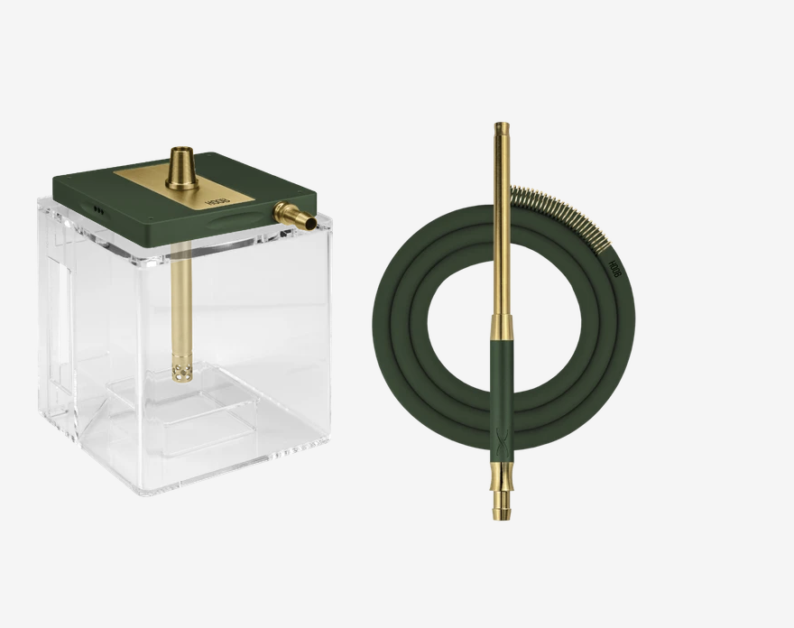 Кальян - Hoob - Atom - British Racing Green ( GOLD ) (box)