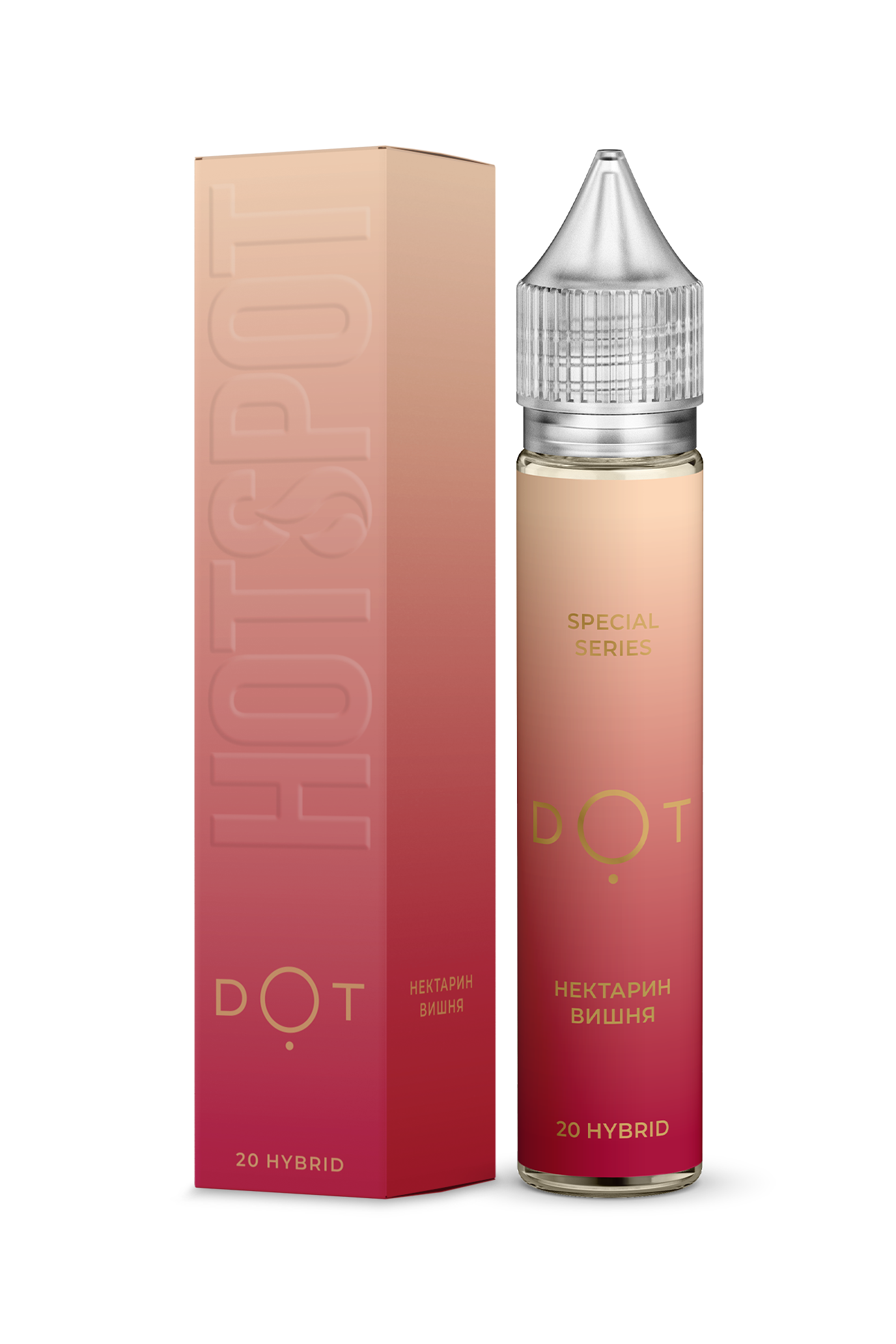 Жидкость - Hotspot DOT - Hybryd - Нектарин Вишня - 30 ml