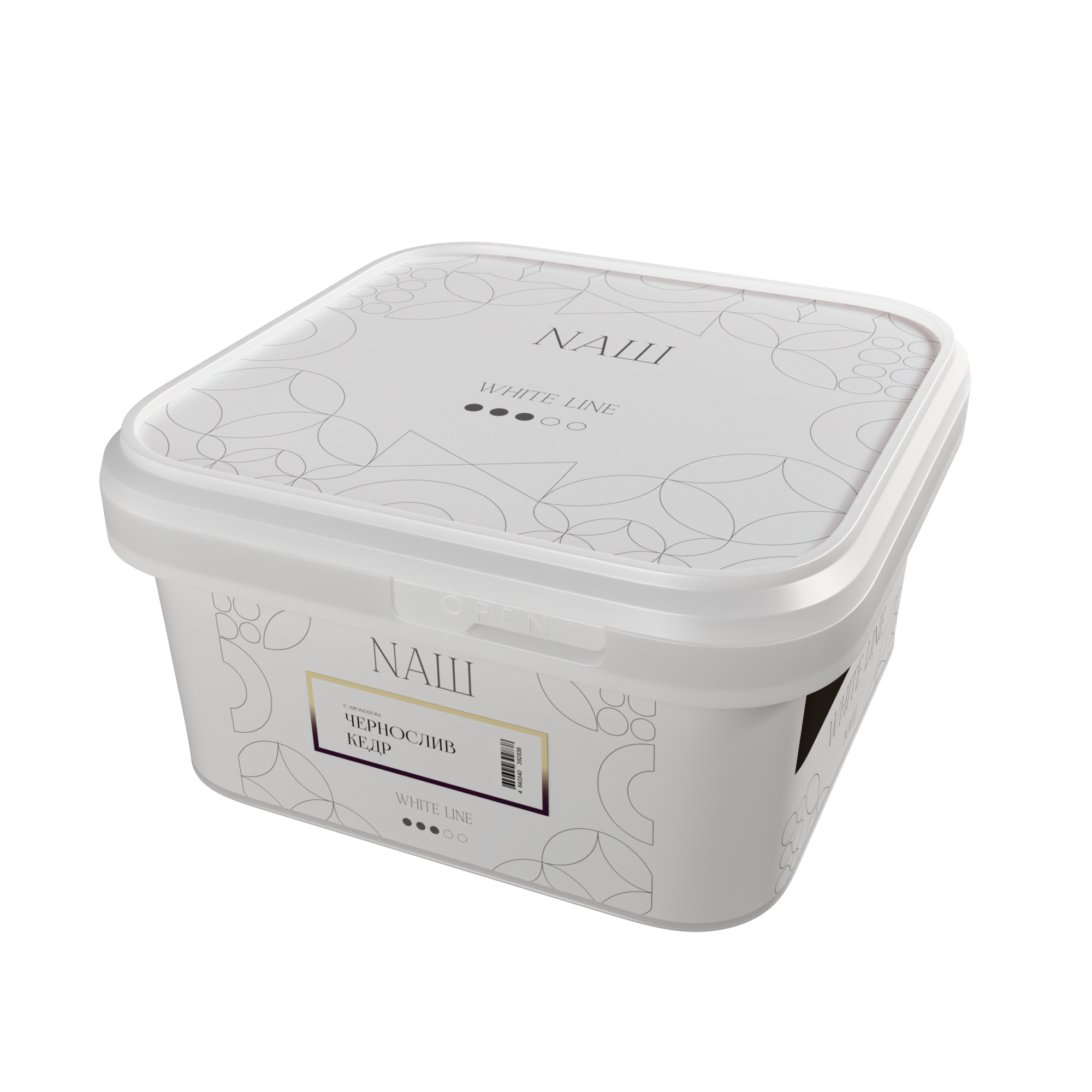 Табак для кальяна - NAШ - ЧЕРНОСЛИВ КЕДР ( с ароматом чернослив кедр ) - 200 г