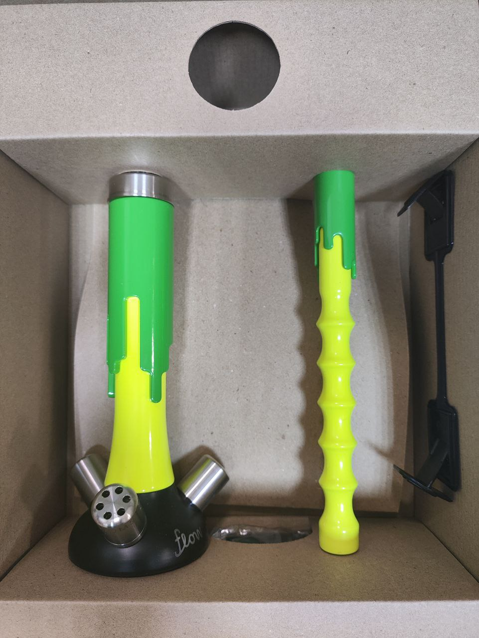 Кальян - Mamay - Flow - ( Желтый флюр - зеленый )