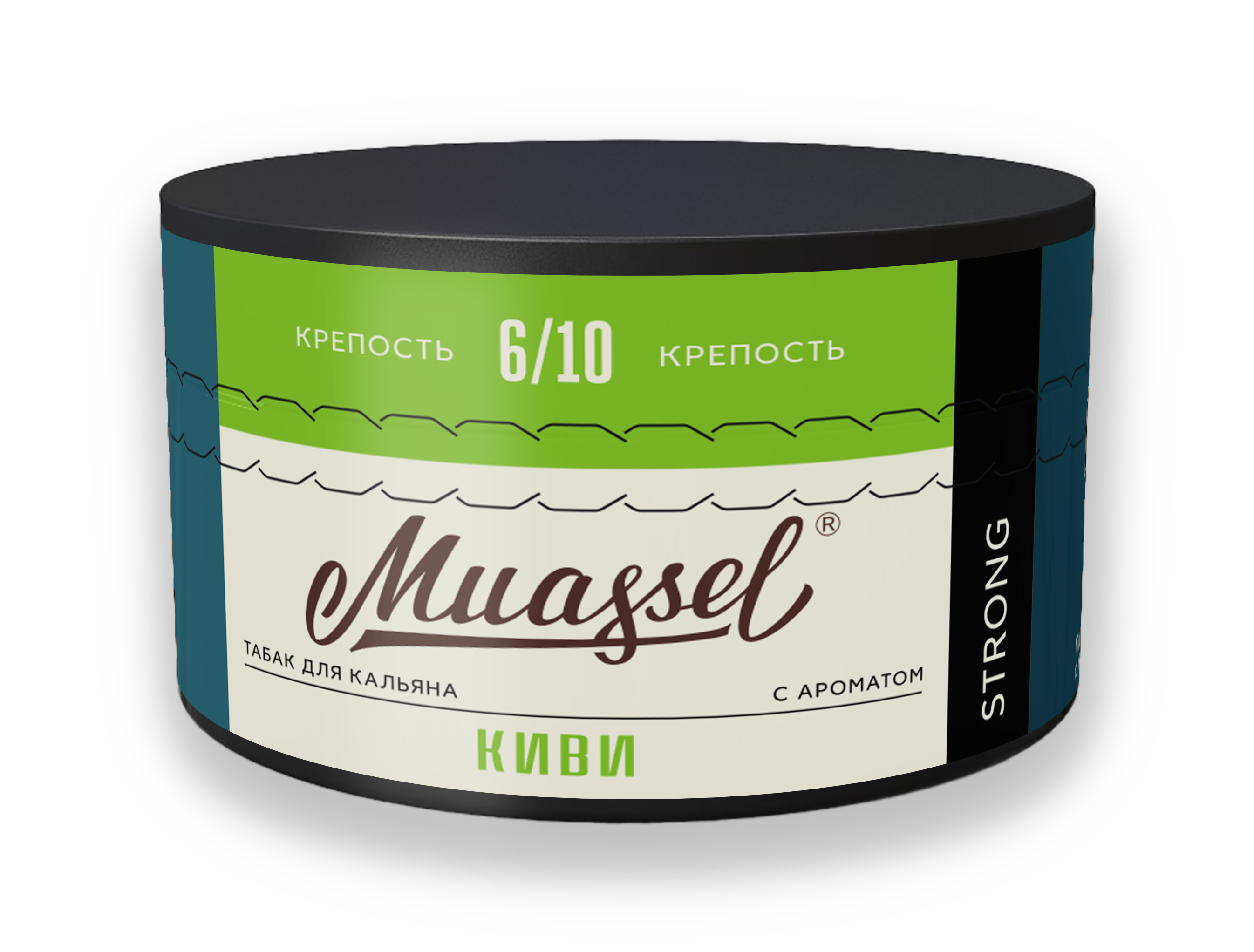 Табак для кальяна - Muassel Medium 4/10 - КИВИ ( с ароматом киви ) - 200 г