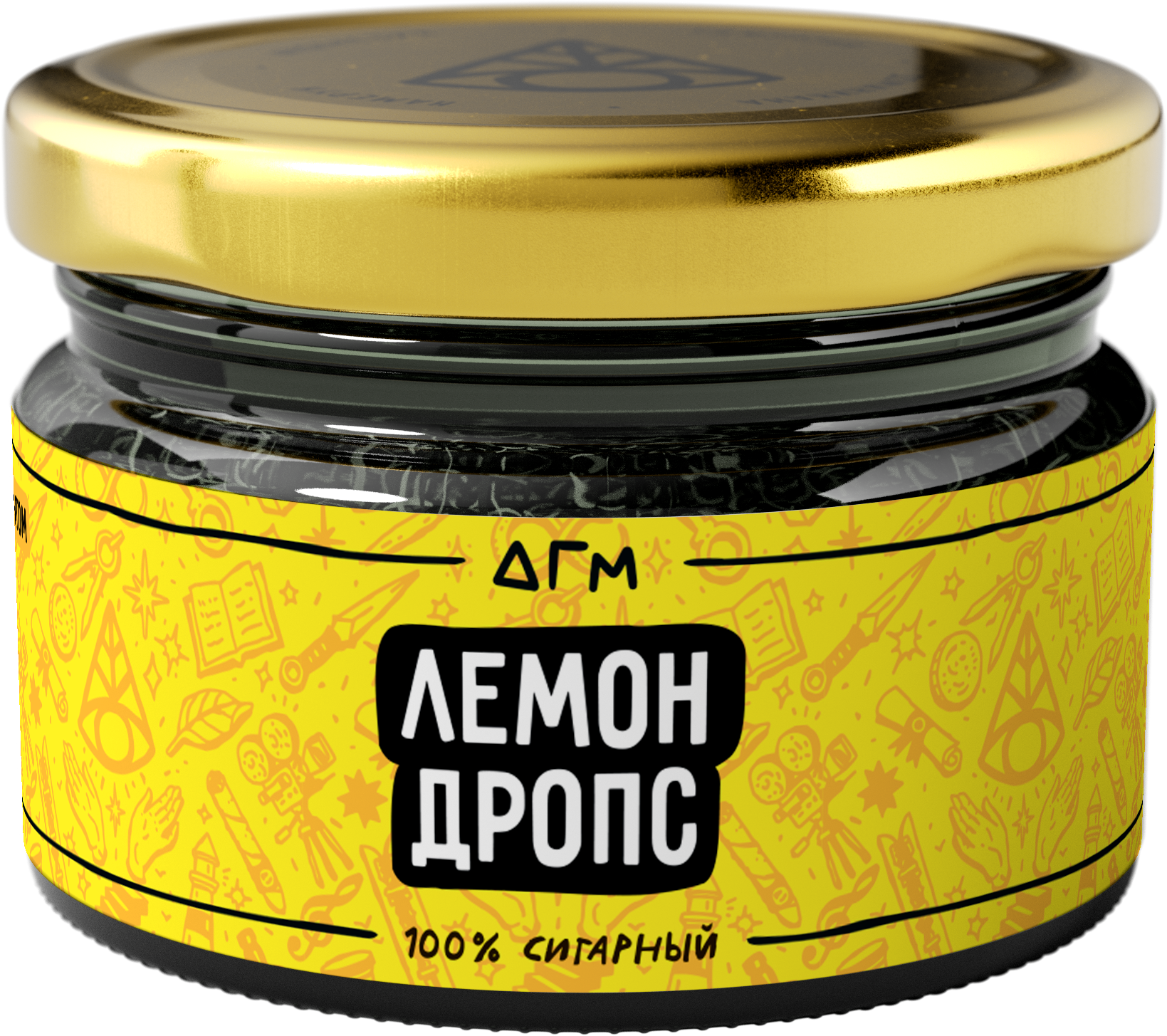 Табак для кальяна - Dogma - ЛЕМОН ДРОПС ( с ароматом лимонные конфеты ) - 80 г