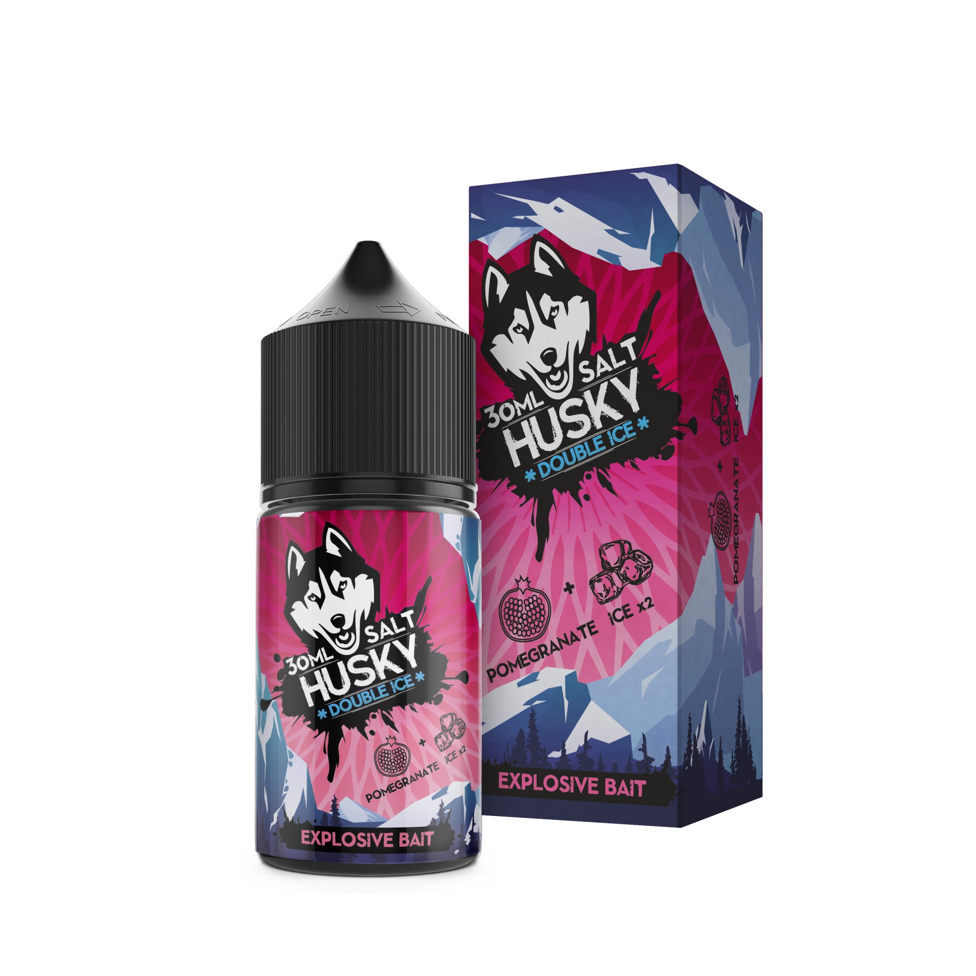 Жидкость - Husky Double Ice - Explosive Bait - strong - 30 ml