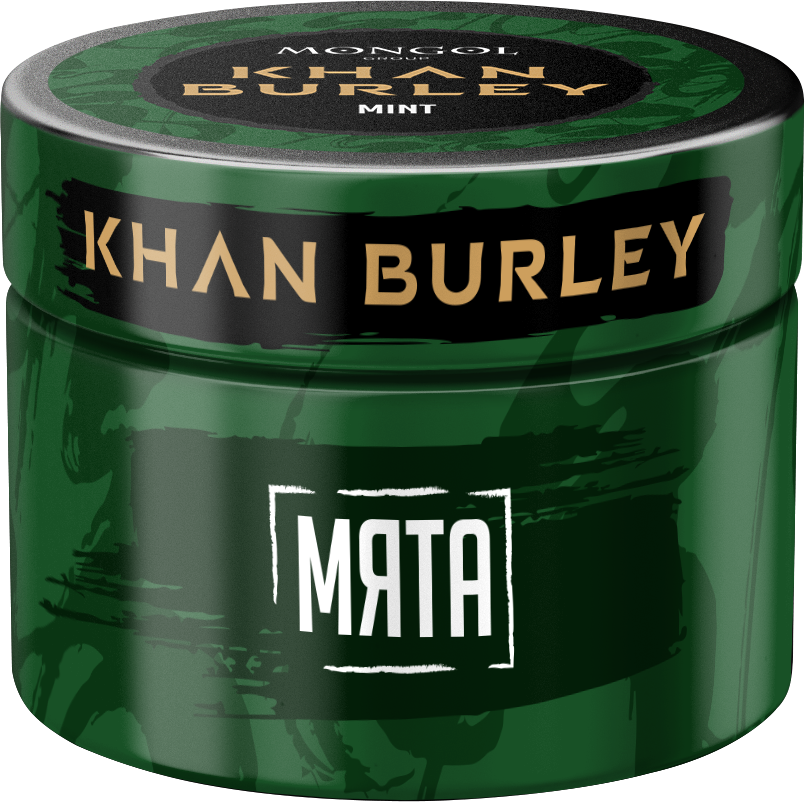Табак для кальян - Khan Burley - Mint ( с ароматом мяты ) - 40г