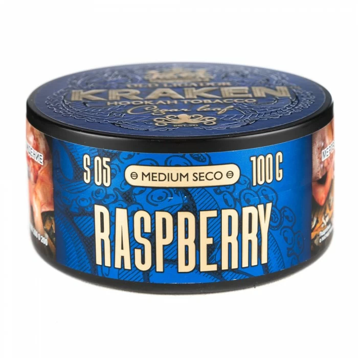 Табак для кальяна - Kraken - MS - Raspberry ( с ароматом малина ) - 100 г
