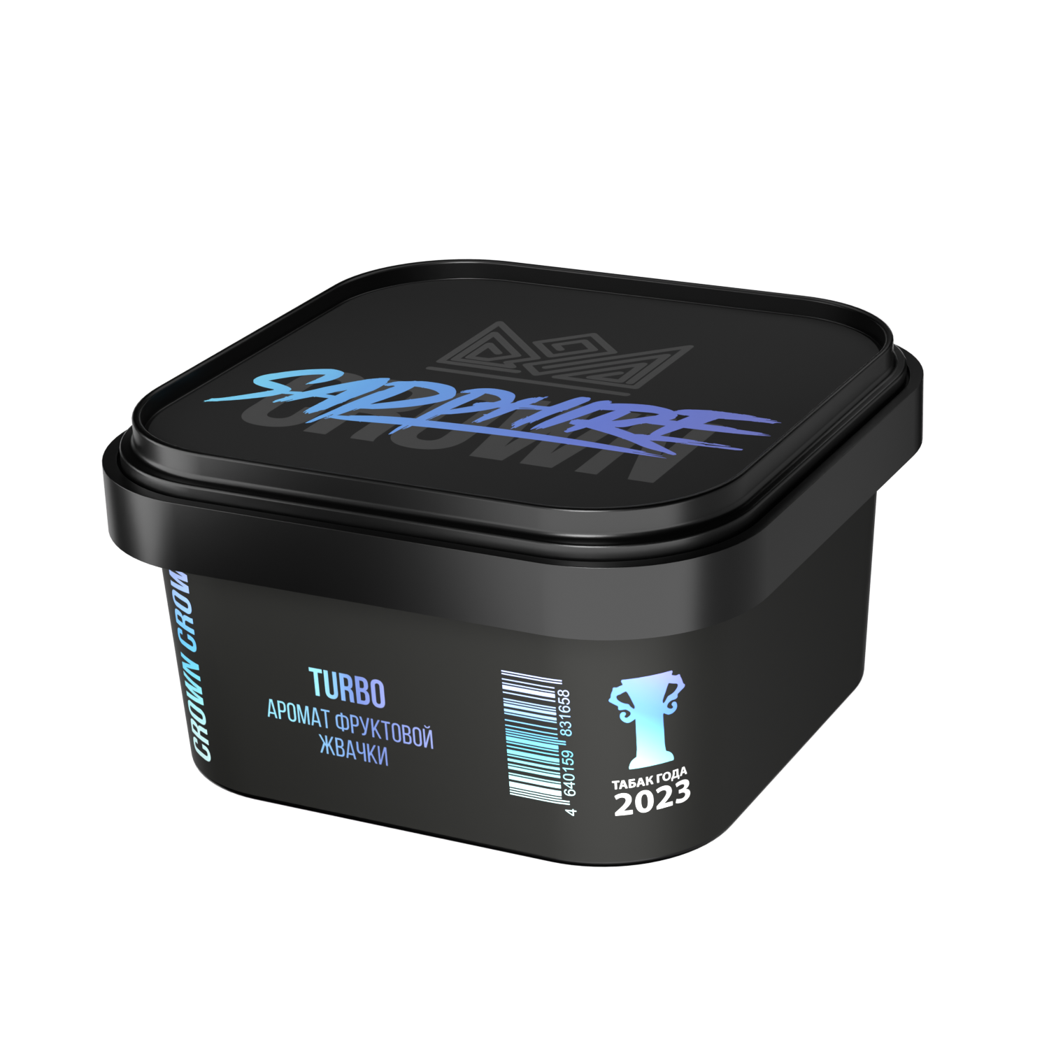 Табак для кальяна - Сrown Sapphire - TURBO ( с ароматом жвачка арбуз дыня ) - 200 г
