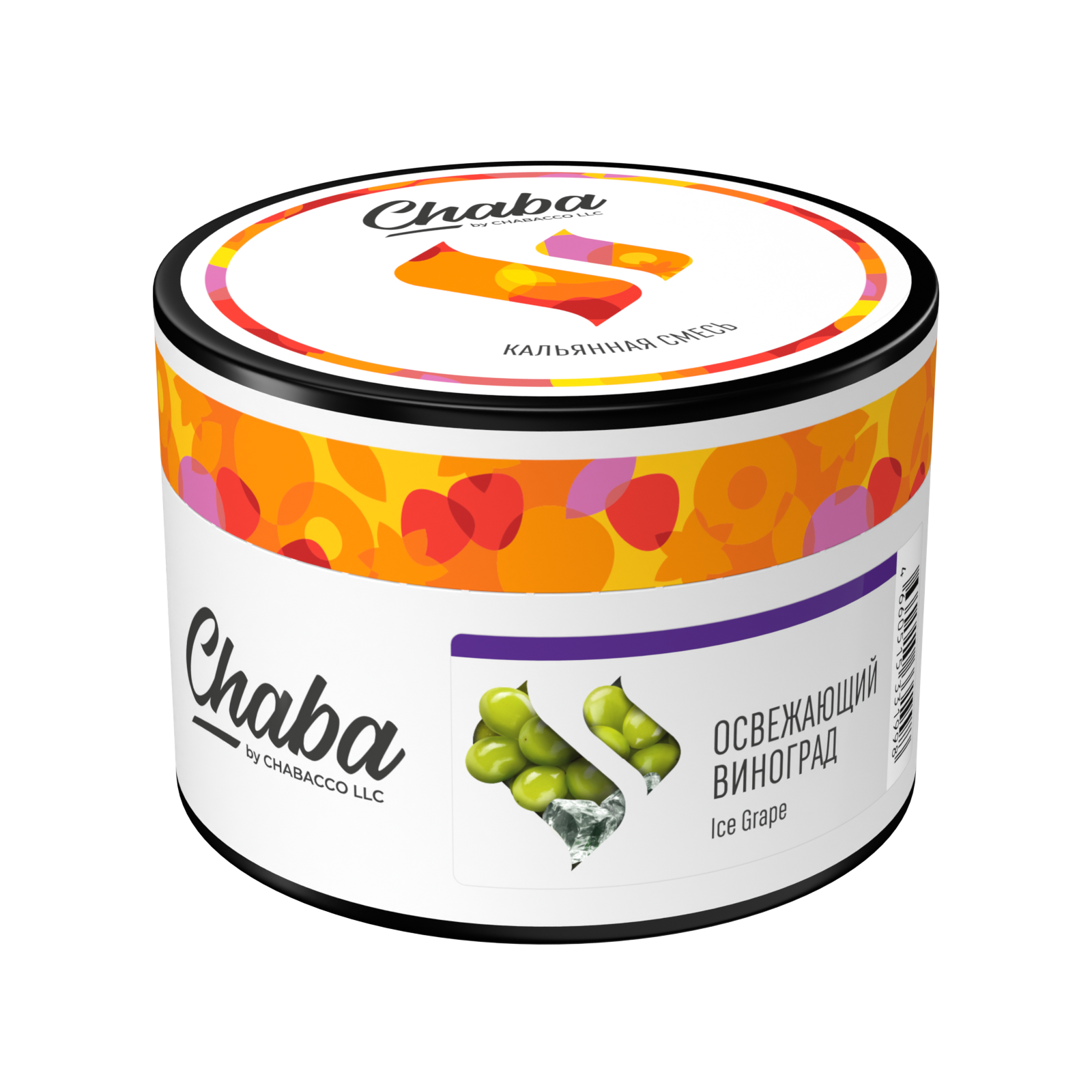 Бестабачная смесь для кальяна - Chaba - Ice Grape ( с ароматом освежающий виноград ) - 40 г