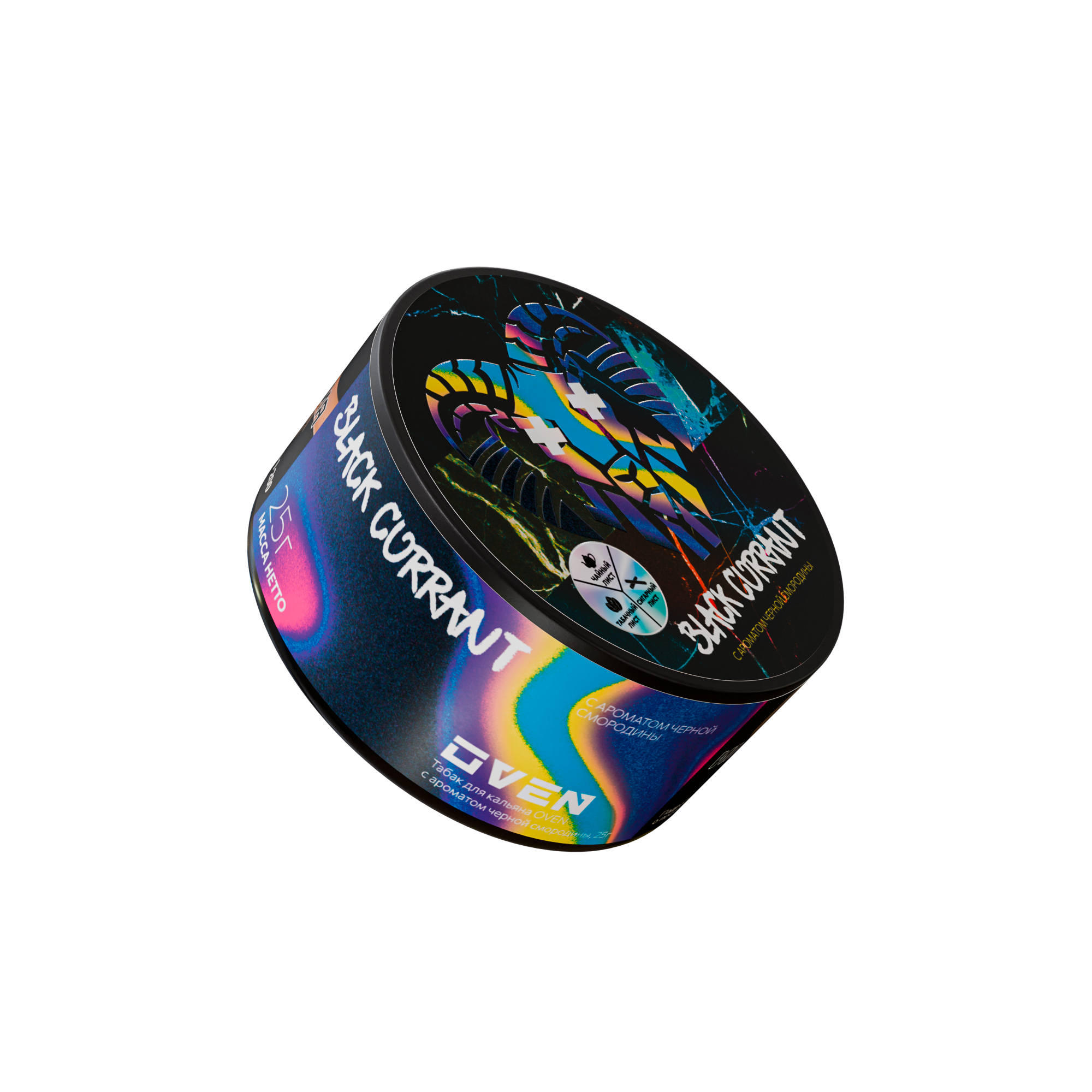Табак для кальяна - Oven - Black Currant ( с ароматом чёрной смородины ) - 25 г