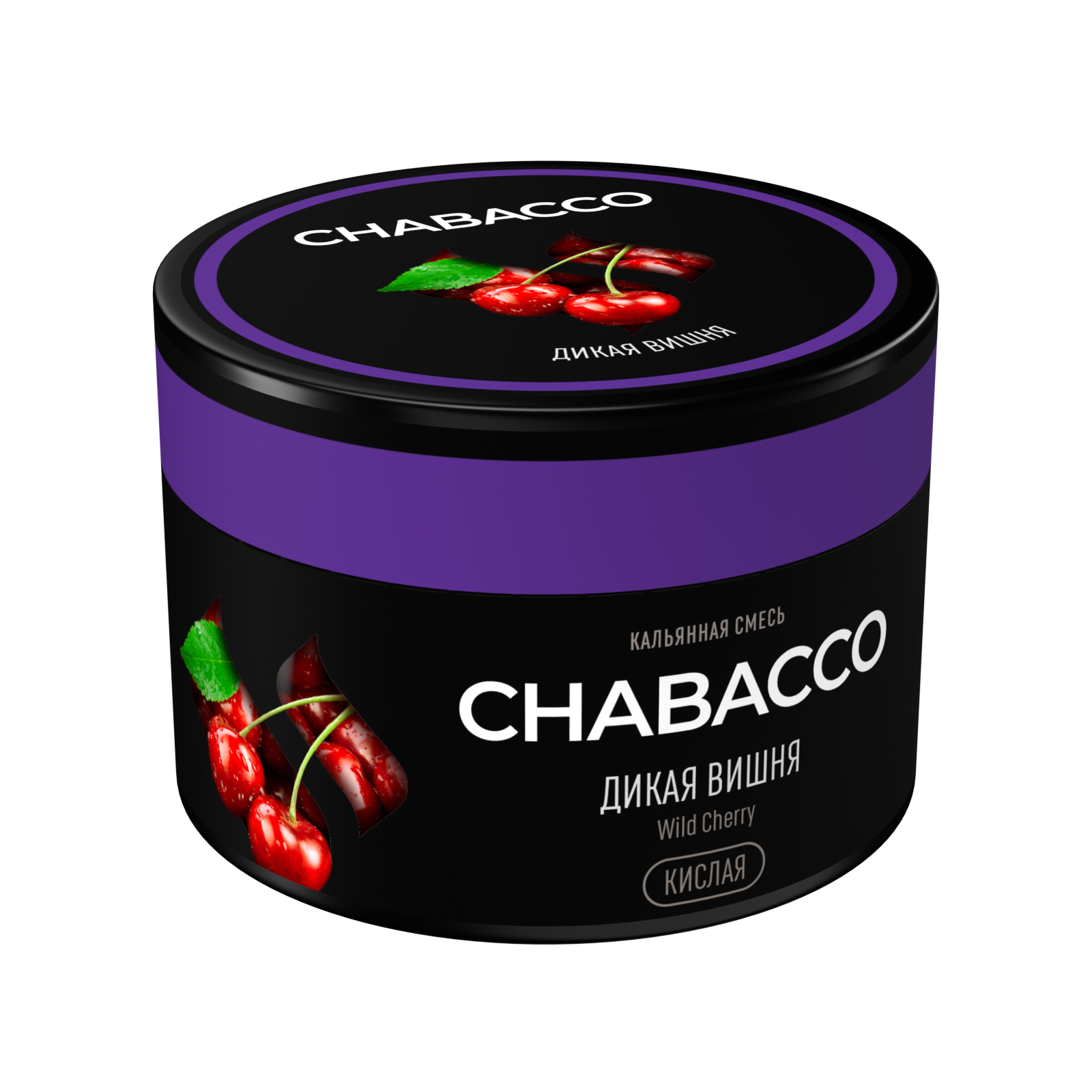 Бестабачная смесь для кальяна - Chabacco Medium - Wild Cherry ( с ароматом дикая вишня ) - 40 г