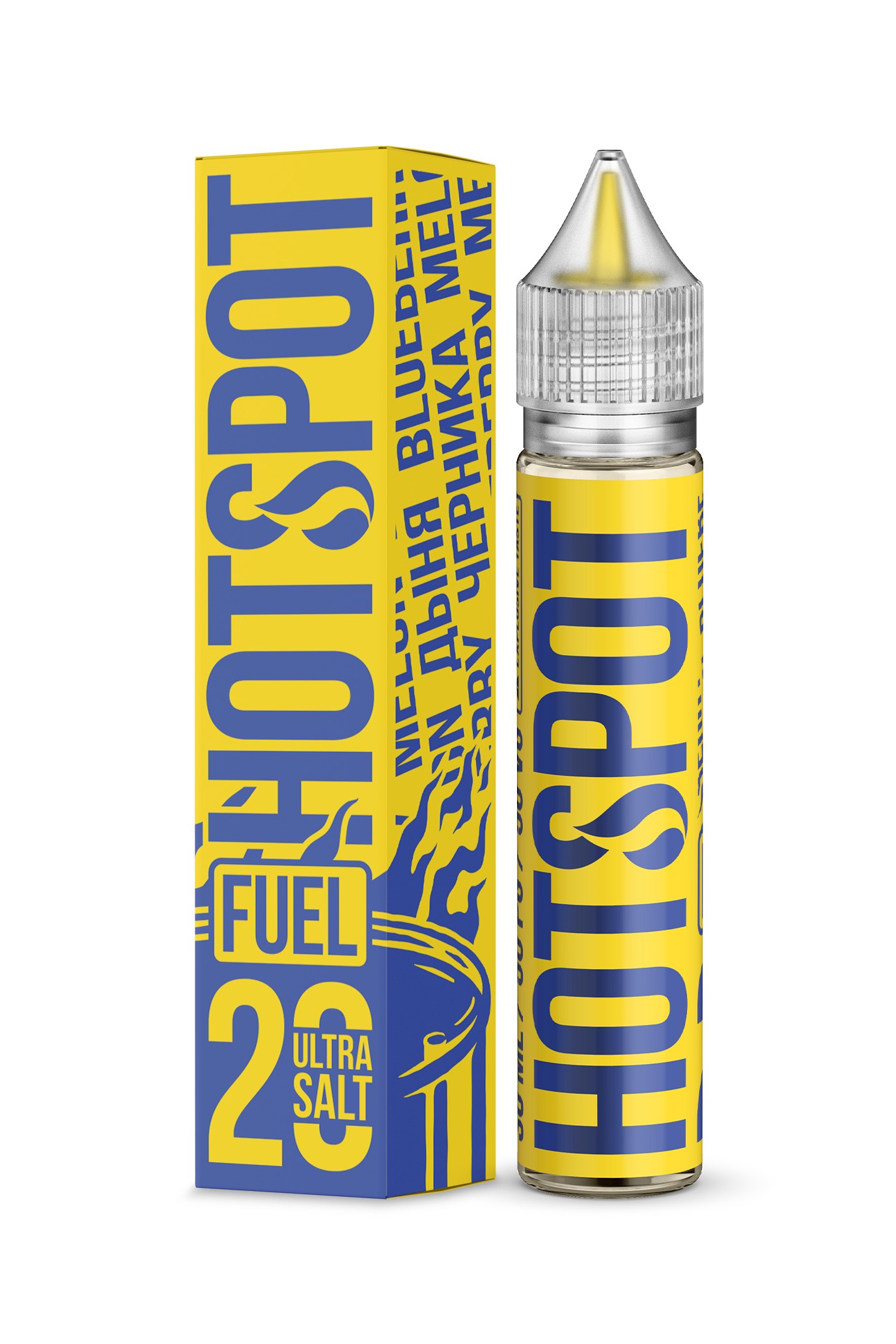 Жидкость - Hotspot Fuel - Ultra S - Melon Blueberry - 30 ml
