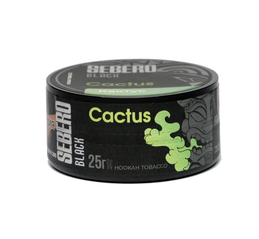 Табак для кальяна - Sebero black - cactus ( с ароматом кактус ) - 25 г