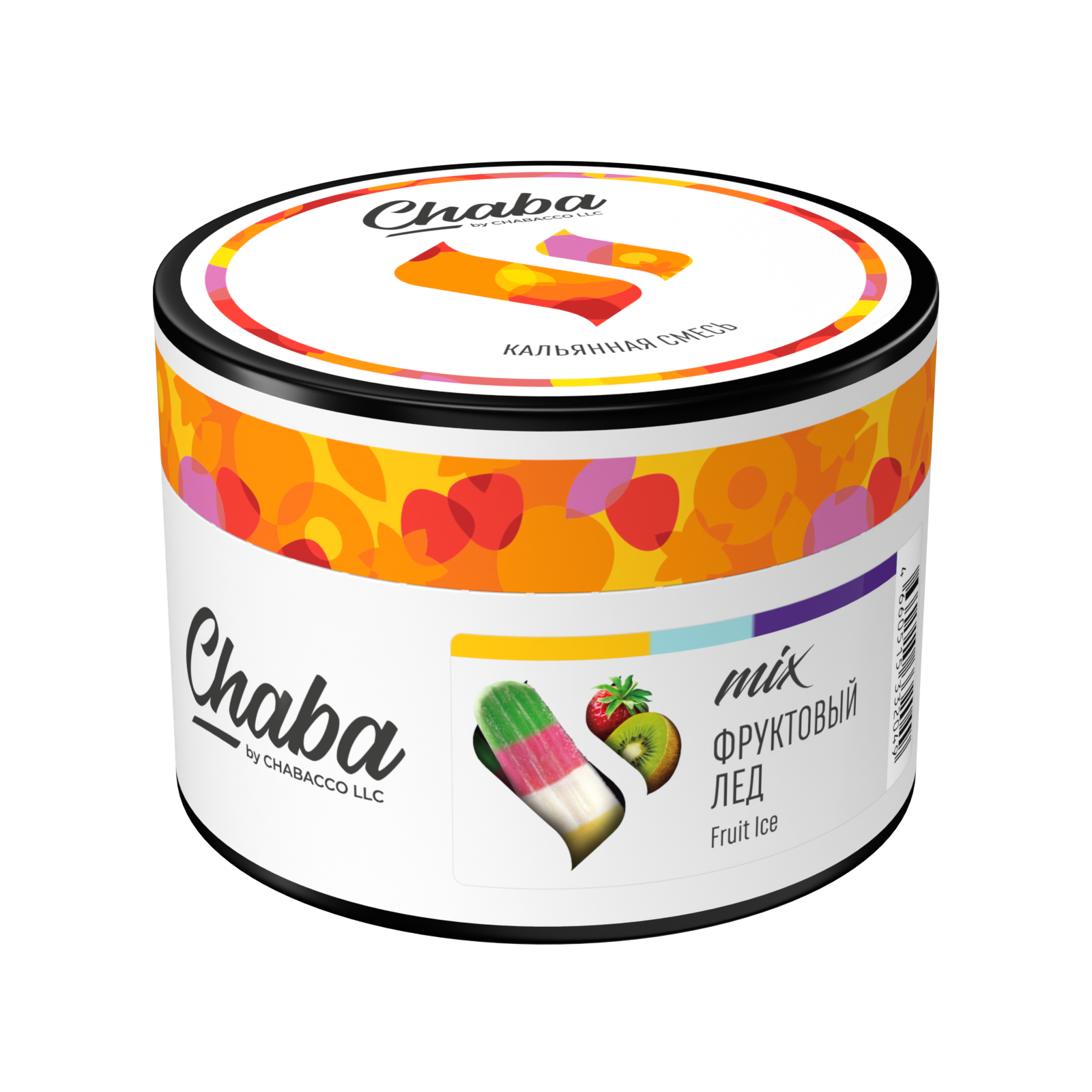Бестабачная смесь для кальяна - Chaba Mix - Fruit Ice ( с ароматом фруктовый лед ) - 40 г