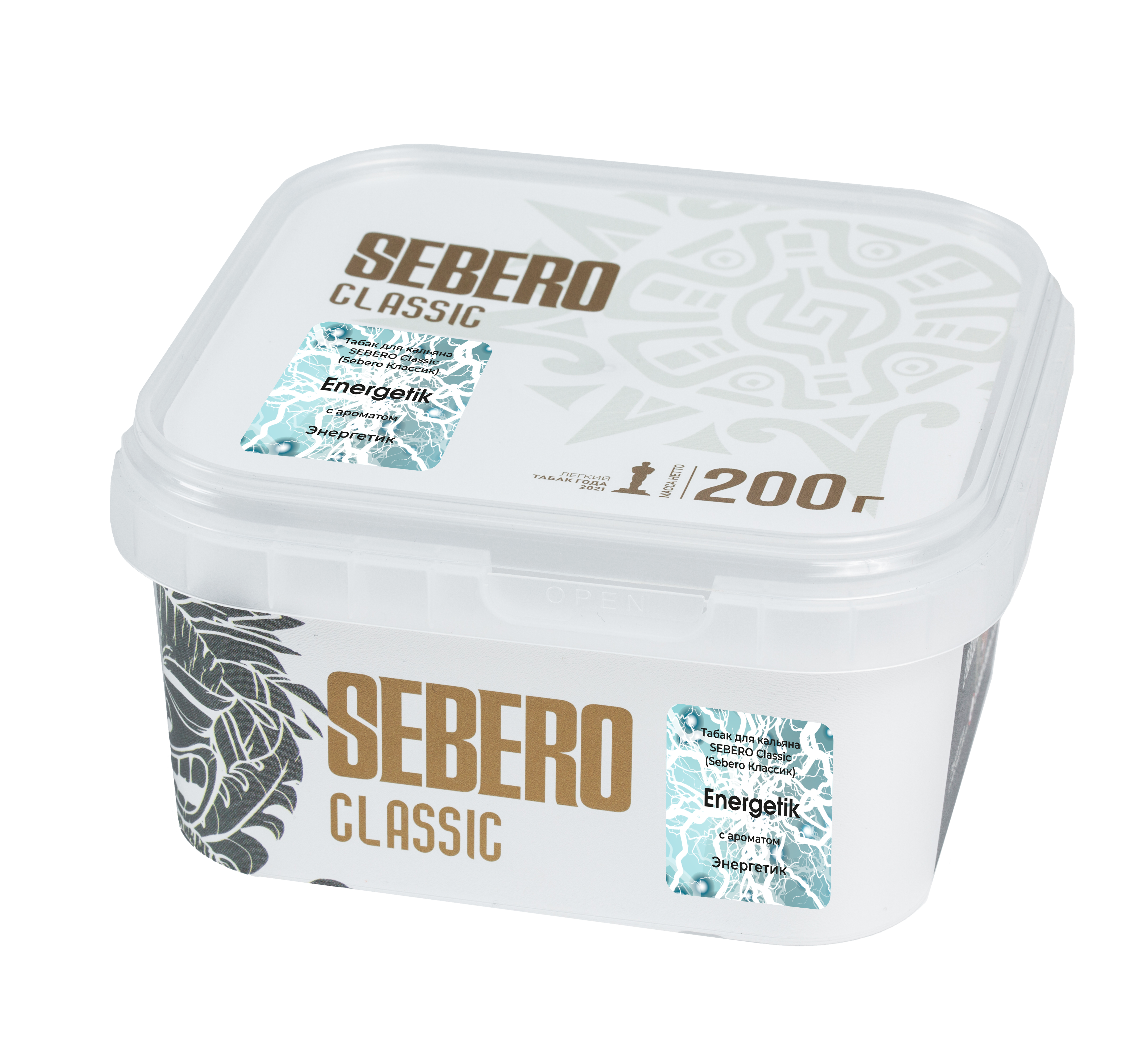Табак для кальяна - Sebero - ENERGETIK ( с ароматом энергетик ) - 200 г