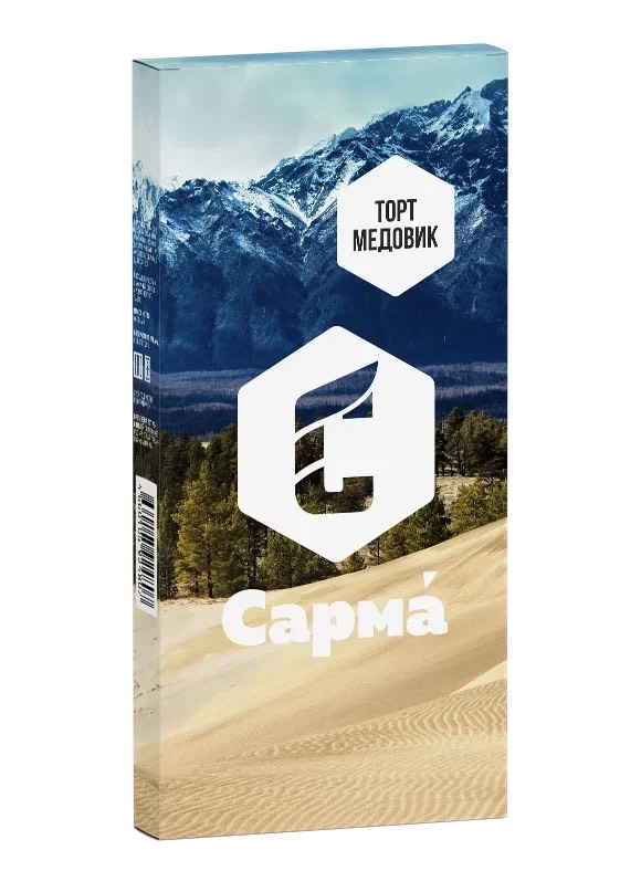 Табак для кальяна - Сарма - Торт Медовик ( с ароматом торт медовик ) - 40 г