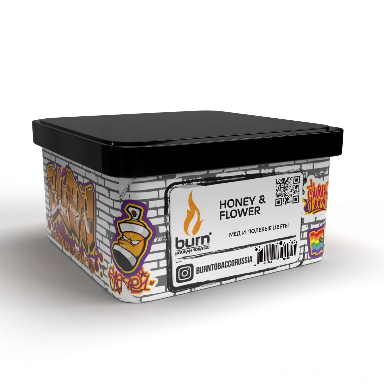 Табак для кальяна - Burn - HONEY FLOWER - ( с ароматом МЁД ) - 200 г
