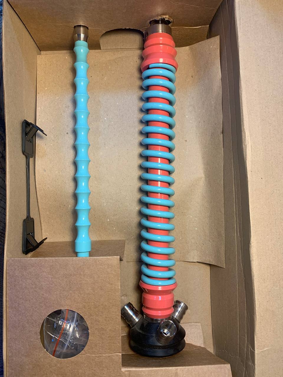 Кальян - Mamay - Coilovers - ( Коралловая шахта - мята спираль )