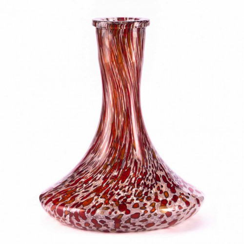 Колба - Крафт - Бело-красная крошка