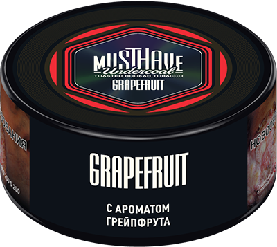 Табак для кальяна - Must Have - Grapefruit ( с ароматом грейпфрут ) - small size - 25 г