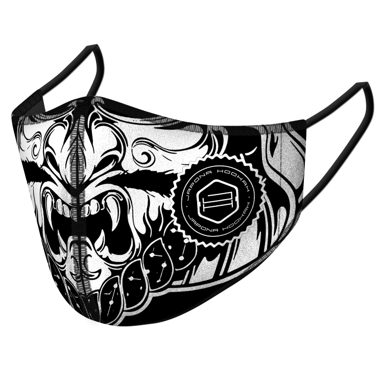 Маска - Japona Mask - Black with Samurai