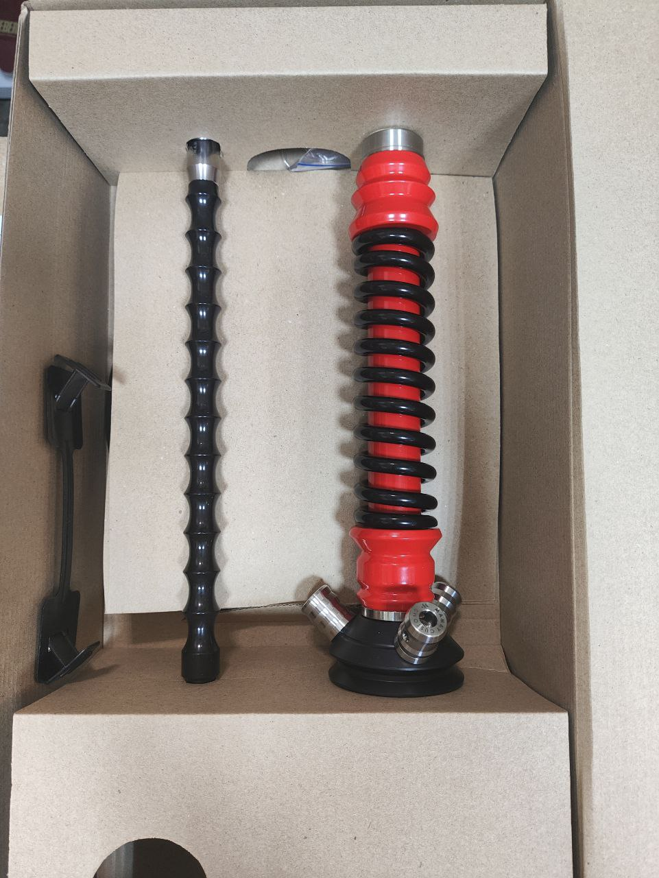 Кальян - Mamay - Coilovers Mini - ( Красная шахта - черная спираль )